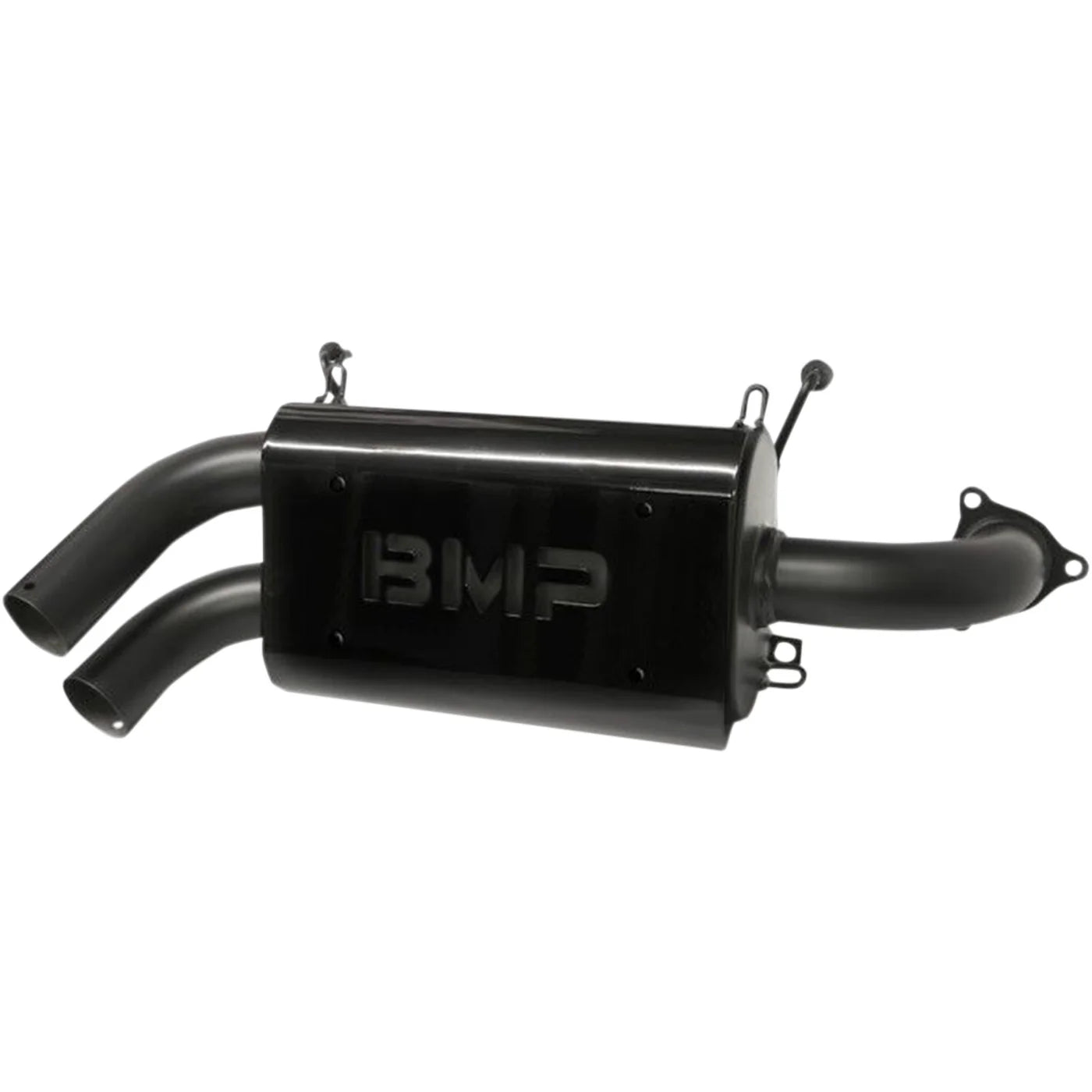 Black Double Barrel Slip-On Muffler 2014-2020 xp 1000