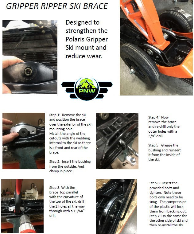 SUPPORT DE SKIS GRIPPER RIPPER