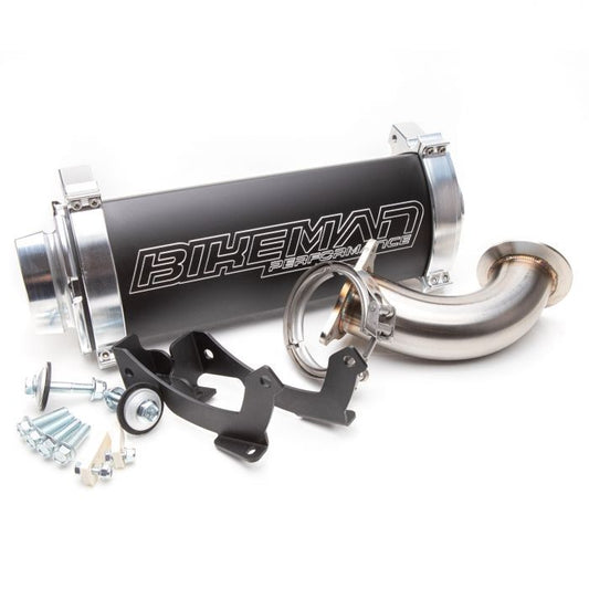 Big Mo Slip-On Exhaust Ceramic Black Polaris RZR XP Turbo | Turbo S | S4 2016-2022