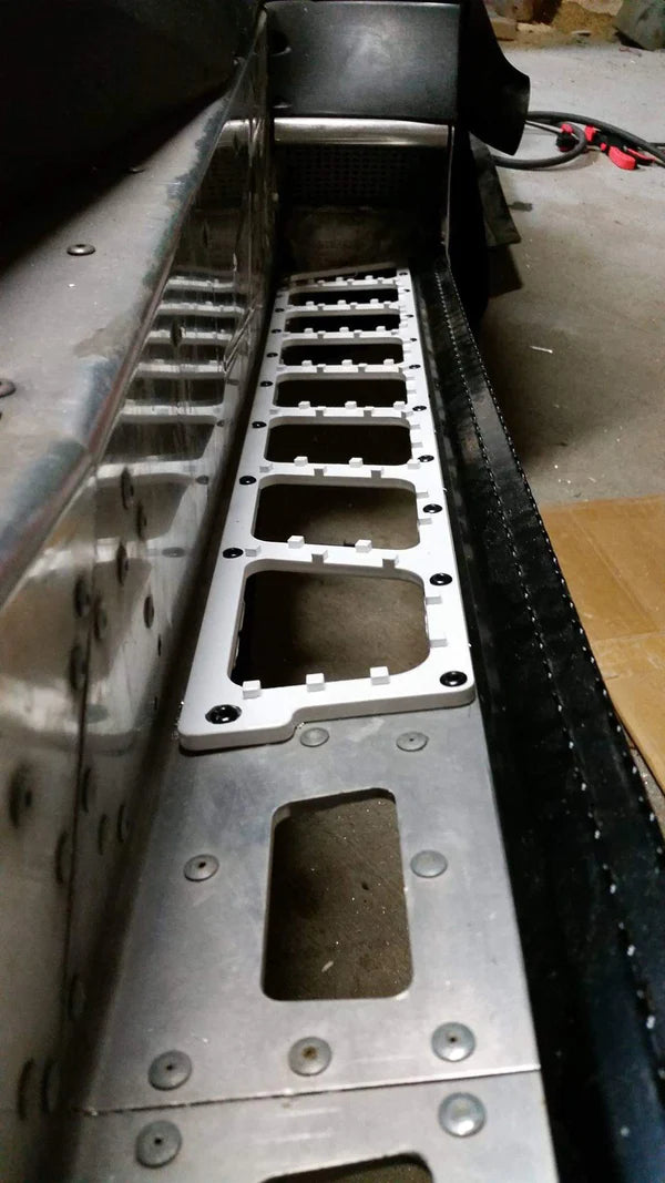 PIN'D PERFORMANCE EMX BILLET RUNNING BOARD INSERTS - PROCLIMB/PROCROSS (ALSO FITS POLARIS EVO)