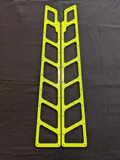 PIN'D PERFORMANCE EMX BILLET RUNNING BOARD INSERTS - ASCENDER/ALPHA