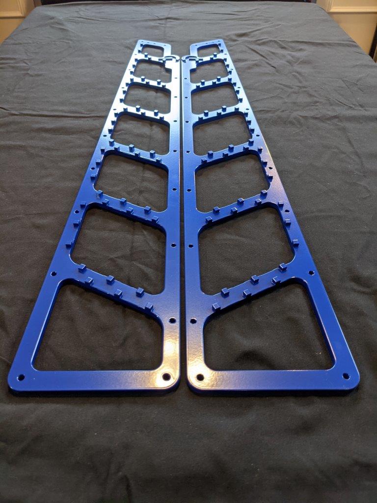 PIN'D PERFORMANCE EMX BILLET RUNNING BOARD INSERTS - ASCENDER/ALPHA