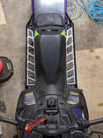 PIN'D PERFORMANCE EMX BILLET RUNNING BOARD INSERTS - ASCENDER/ALPHA