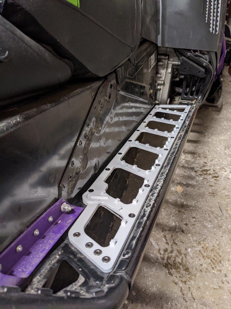 PIN'D PERFORMANCE EMX BILLET RUNNING BOARD INSERTS - ASCENDER/ALPHA