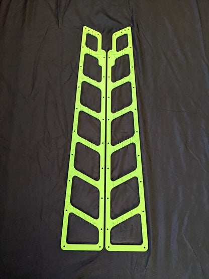 PIN'D PERFORMANCE EMX BILLET RUNNING BOARD INSERTS - ASCENDER/ALPHA