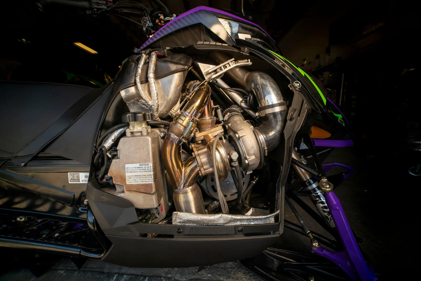 TEAM SOLID ARCTIC CAT C-TEC2 VCS BYPASS PUMP FUEL TURBO SYSTEM (HIGH ELEVATION)