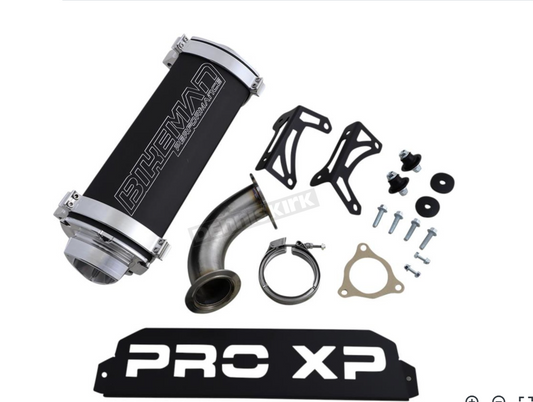 Bikeman Big Mo Slip-on Exhaust - Polaris 2020-2021 RZR PRO XP Turbo