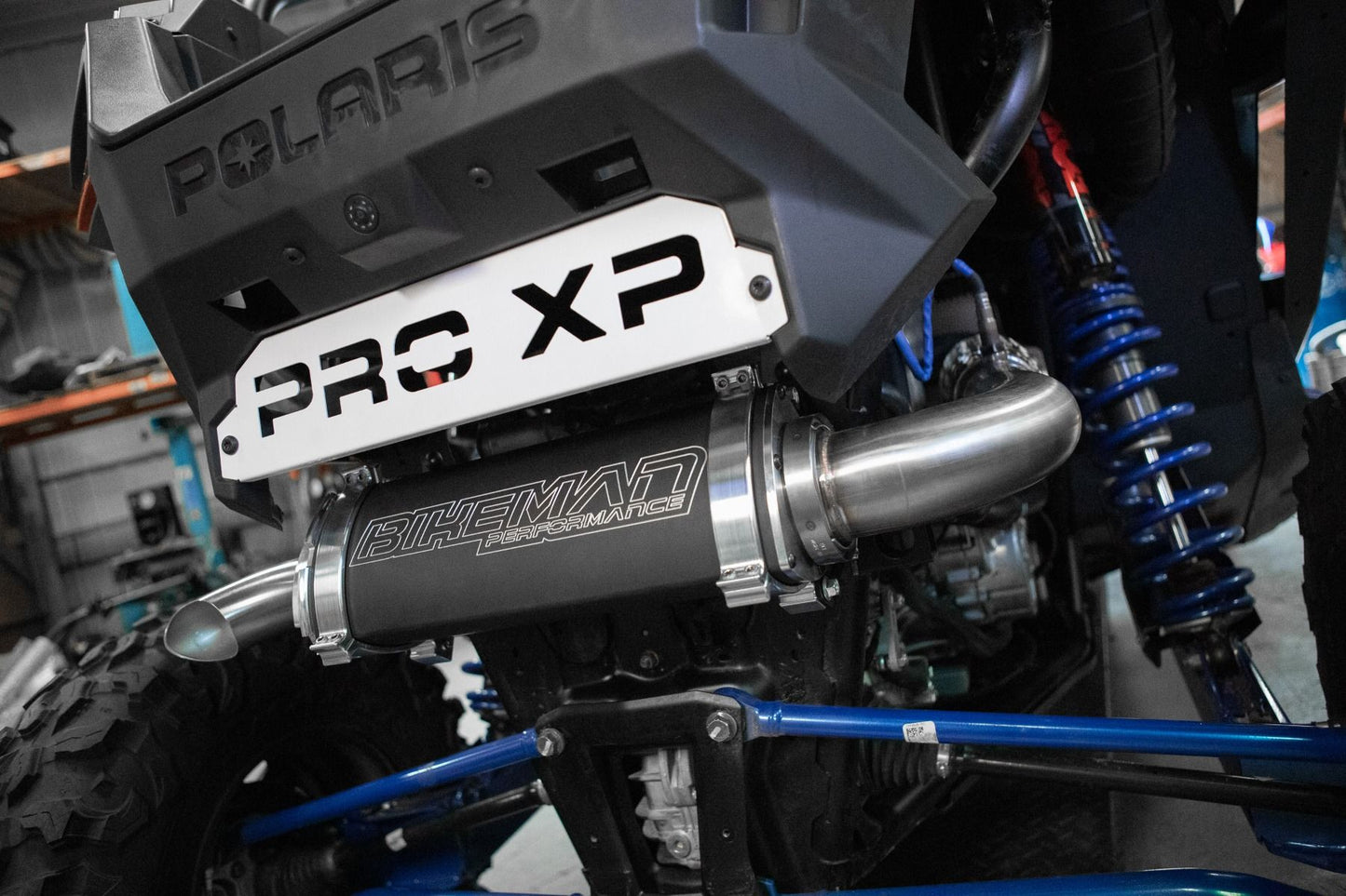 Bikeman Big Mo Slip-on Exhaust - Polaris 2020-2021 RZR PRO XP Turbo